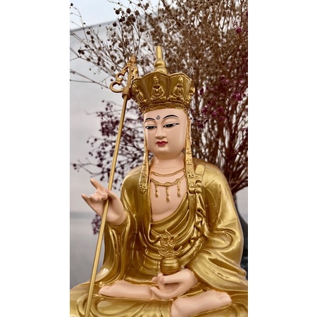 Tượng phật Địa Tạng ngồi 30cm /đứng 38cm