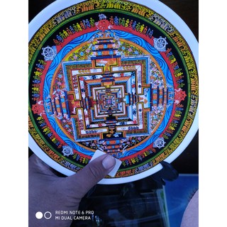 Dĩa Mandala ( Có Đế )