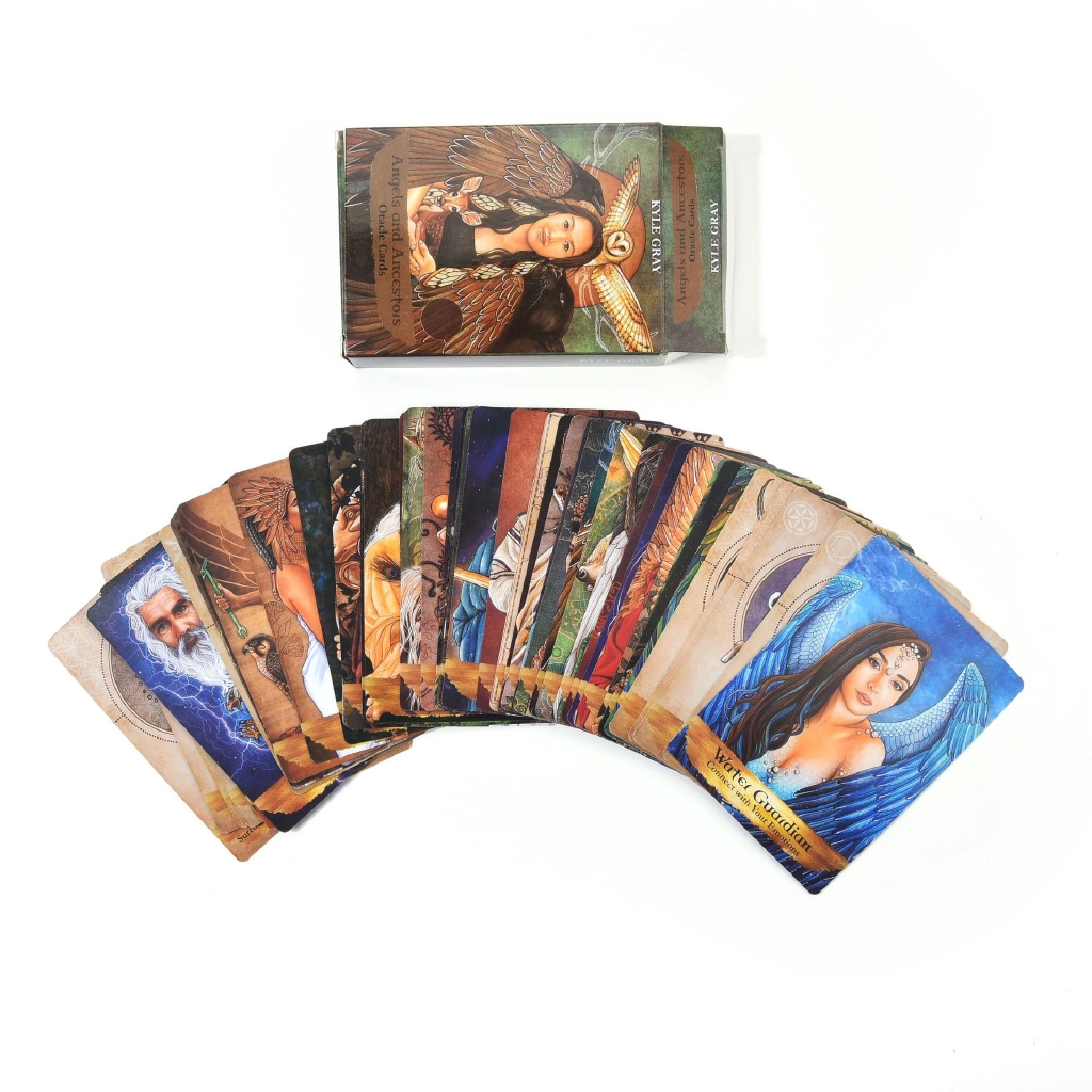 Bộ Bài Tarot Thiên Thần Và Ancestors Bằng Tiếng Anh