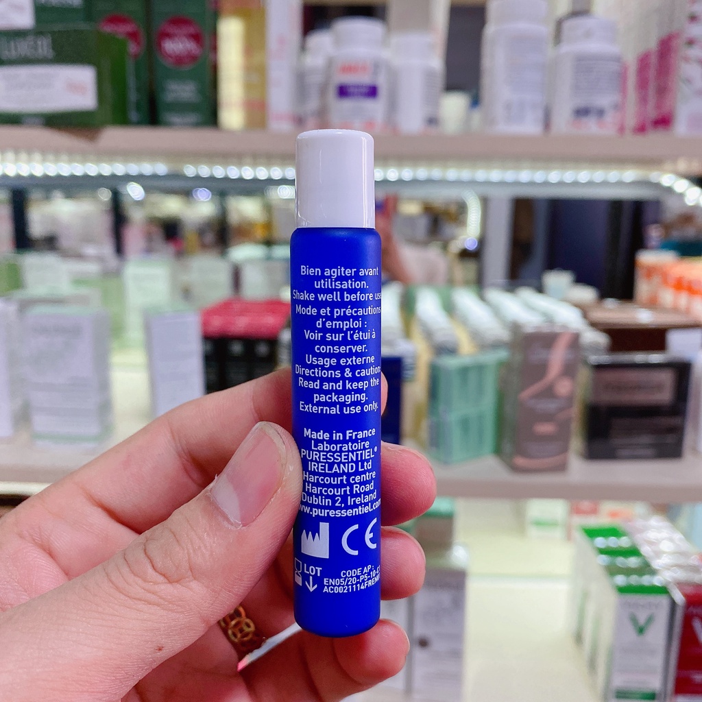Lăn giảm đau đầu, căng thẳng và thư giản - Puressentiel Maux De Tête Roller