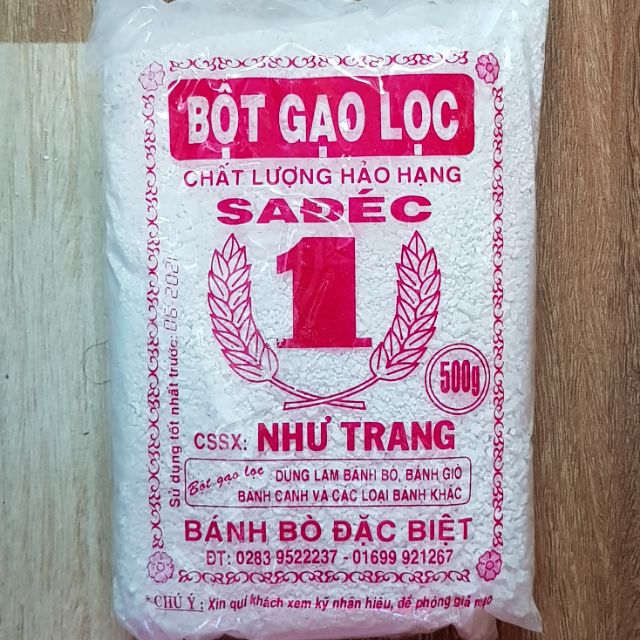 Bột gạo lọc Sa Đéc 500g.