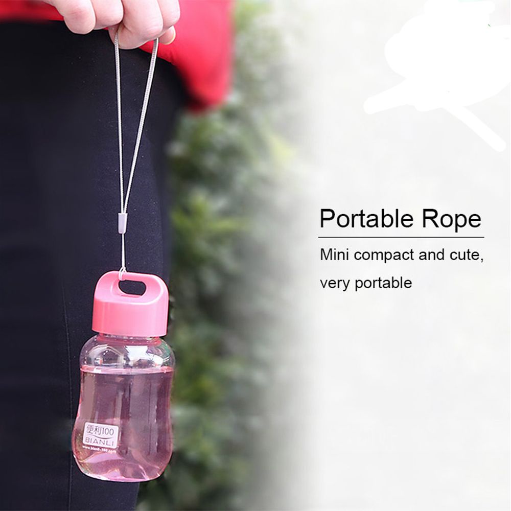 TARSURE 180Ml Portable Plastic Colorful Water Bottle School Water Bottles For Children Mini Cute/Multicolor