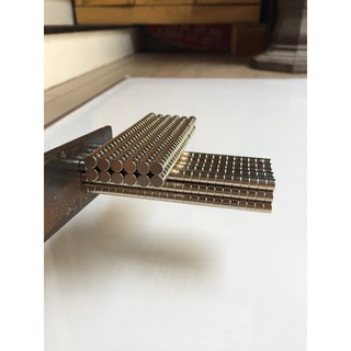 Nam Châm Trắng 6x5mm ( Từ Tính Hút Cực Mạnh ), Nam Châm Đất Hiếm NdFeB