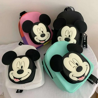 Ba Lô Đi Học Hình Chuột Mickey Đáng Yêu Xinh Xắn Cho Bé