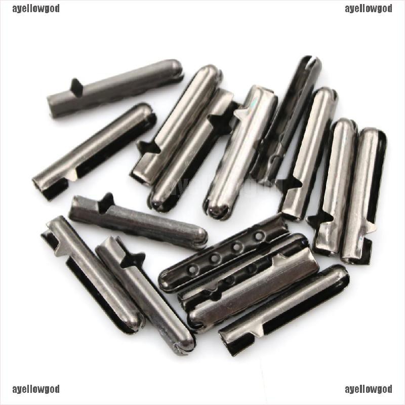 Set 10 Đầu Kim Loại Thay Thế Cho Dây Giày DIY