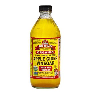 Giấm táo hữu cơ Bragg/ Apple cider vinegar organic Bragg 473ml