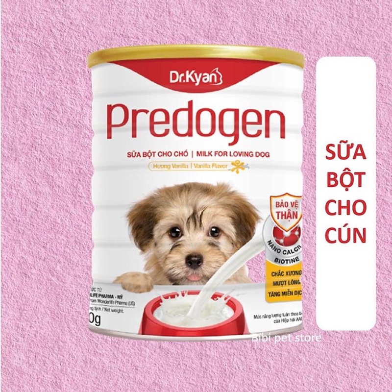 Sữa Bột Cho Chó Dr.Kyan Predogen Lon 400g Dành Cho Chó Con Hoặc Chó Trưởng Thành Cần Dinh Dưỡng - Bobo Pet Shop Hà Nội