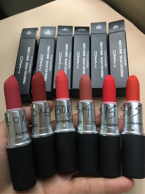 (Bill)Son MAC mini RUBY WOO/CHILI/Lady Danger/ Relentlessly/ russian red minisize and fullsize chuẩn auth