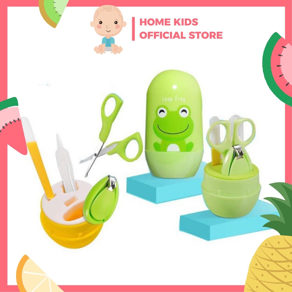 [HCM - SIÊU RẺ] BỘ BẤM MÓNG TAY CHO BÉ HÌNH QUẢ TRỨNG