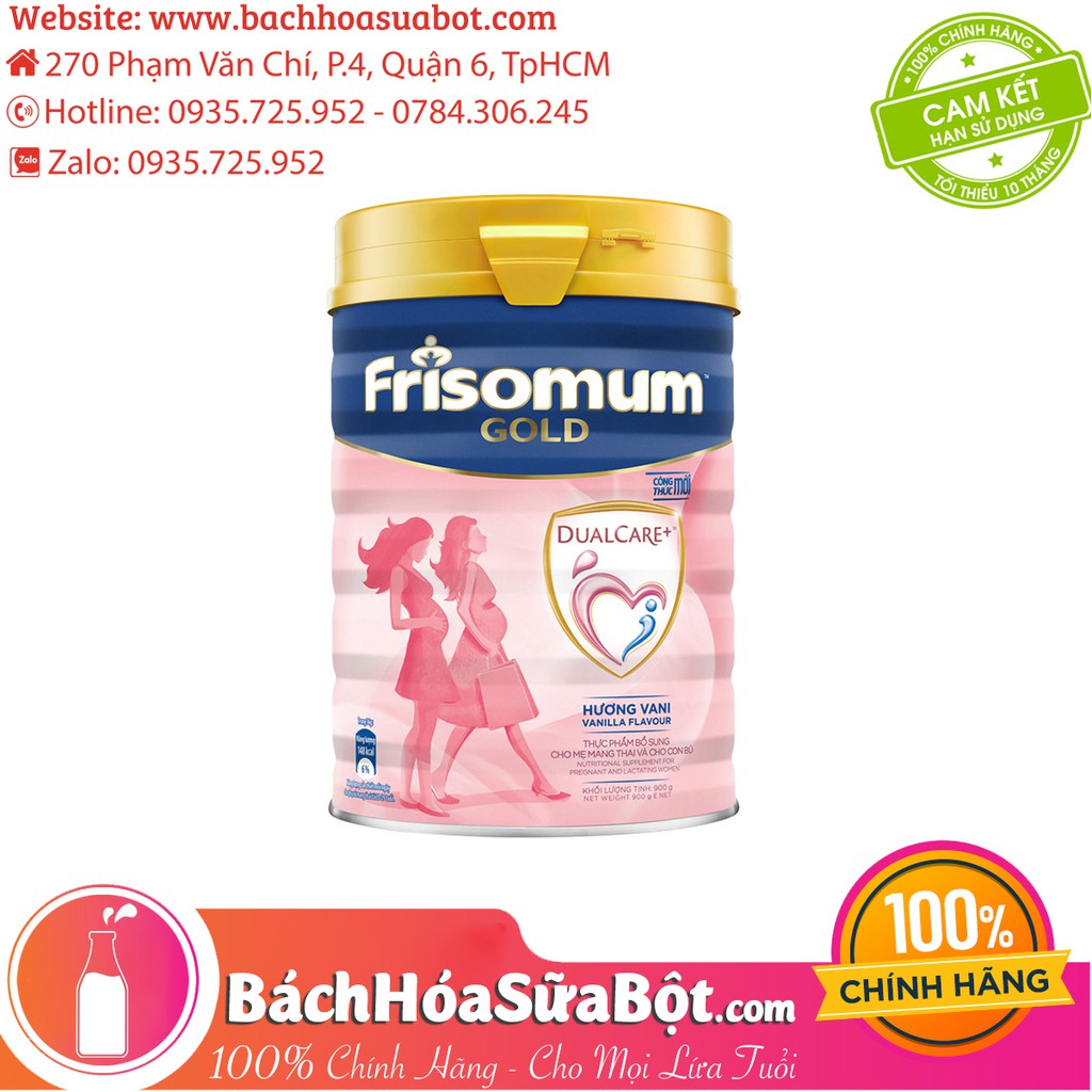 Sữa Bột FrisoMum Gold Hương Vani - 900g