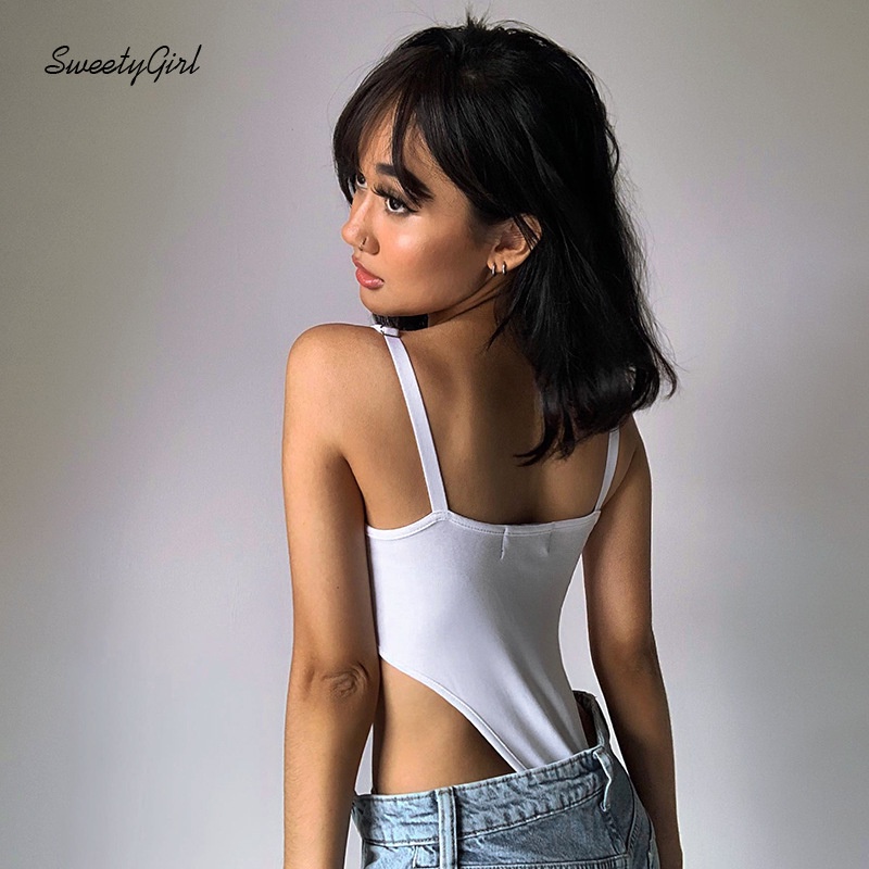 Áo Liền Quần Không Tay Dáng Ôm In Chữ Quyến Rũ Thời Trang Dành Cho Nữ 2022