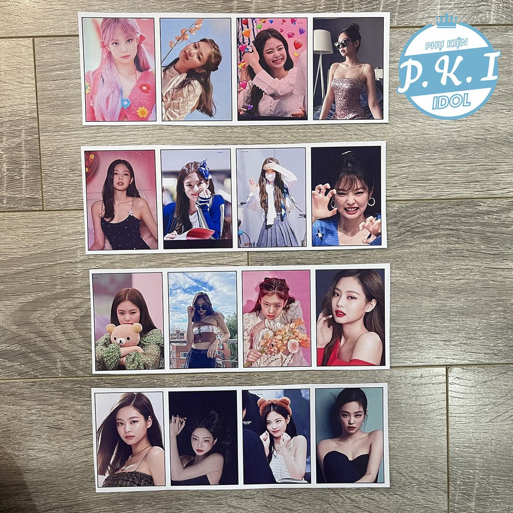 Bộ Sản Phẩm Jennie Blackpink Combo Poster Và Card Cứng – QUÀ TẶNG KPOP