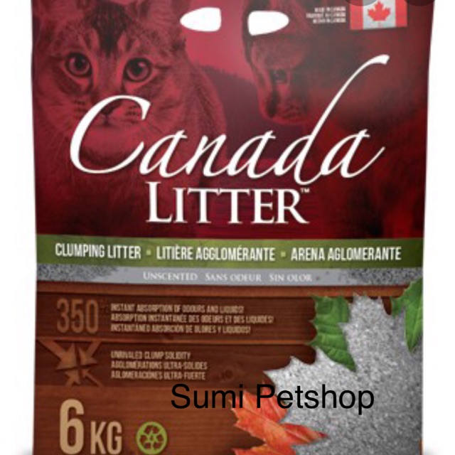 6kg Canada litter cho mèo nhập khẩu Canada