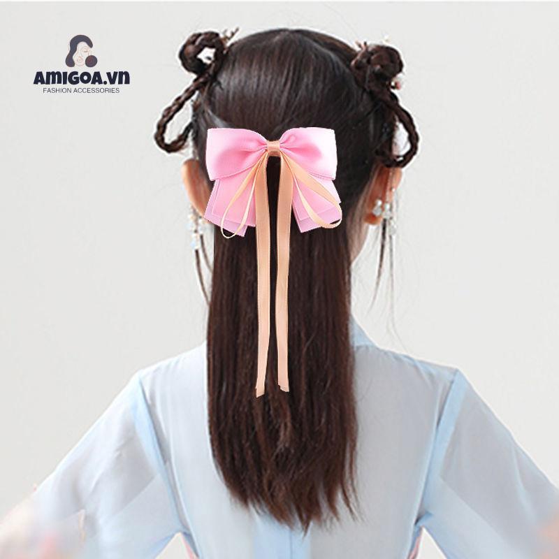 ✨✨Trâm Cài Tóc Nơ Bằng Gỗ Mun Phong Cách Trung Hoa Cổ Điển