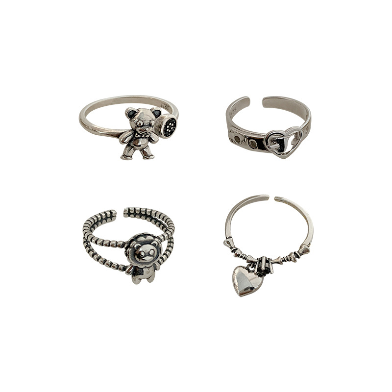 Vòng Khóa Thắt Lưng Hình Gấu/Sư Tử Nhỏ Đơn Giản Dễ Phối Đồ 19912