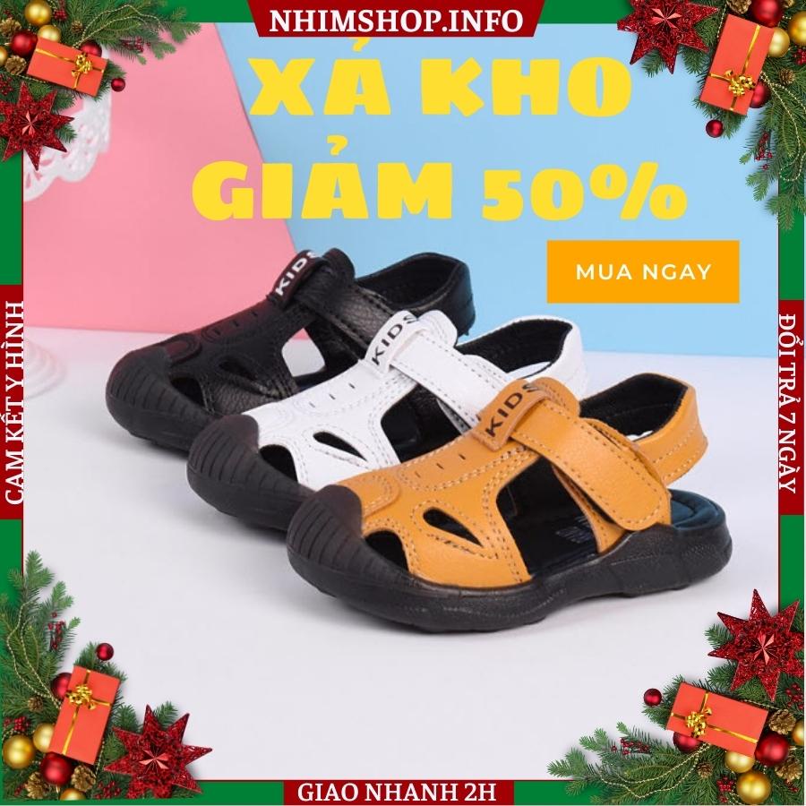 Giày sandal bé trai bé gái xuất khẩu êm nhẹ thời trang cá tính XẢ KHO Sale sâu lên đến 50% nhiều mẫu sơ sinh 1 2 3 tuổi
