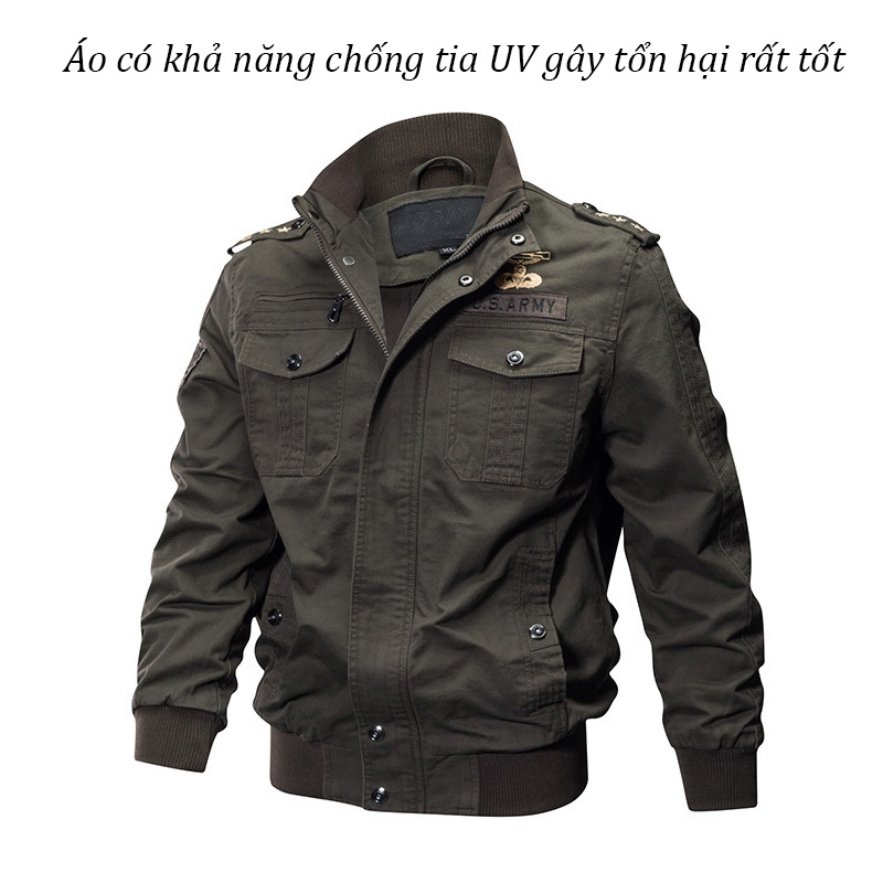Áo khoác nam US ARMY - Áo khoác lính mỹ-3313