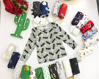 set 4 áo chục bé trai/gái