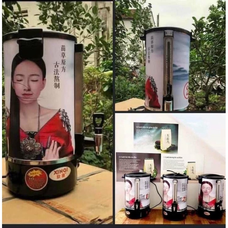 Nồi nấu canh thảo dược gội đầu dưỡng sinh-spa 20litcam kết chất lượng 100%