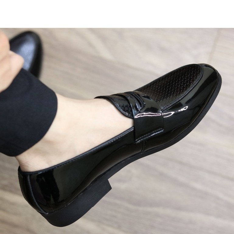 Giày Da Nam,giày lười nam,giày nam đẹp da bóng mã l183 | BigBuy360 - bigbuy360.vn