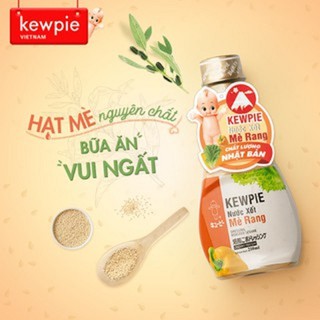 Nước sốt mè rang Kewpie chai 210ml, Ăn kem Salad, Rong nho, Hải sản nướng giúp món ăn đậm vị ngon hơn