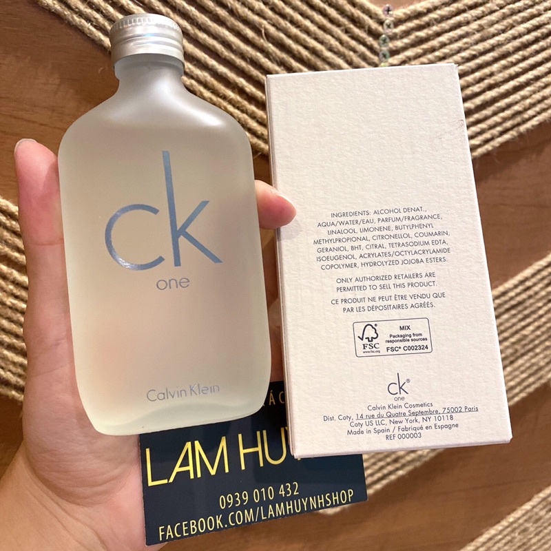 Nước hoa CK ONE 100ml - 200ml