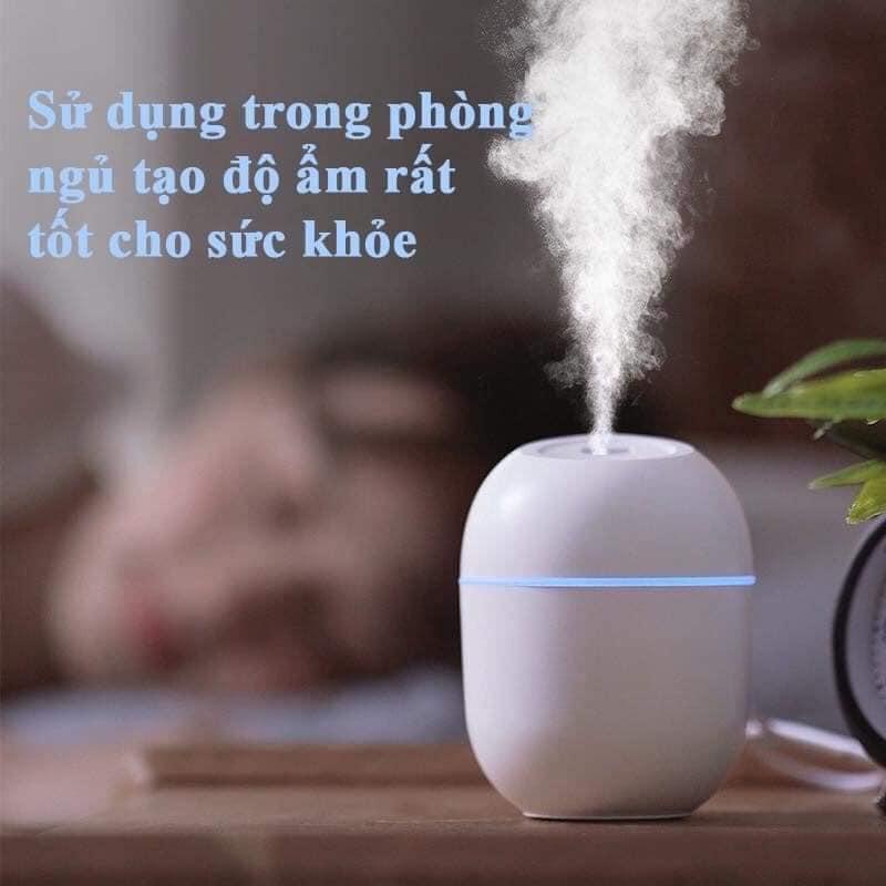 MVP2481 Máy xông tinh dầu Humidifier 250ml có đèn led, phun sương