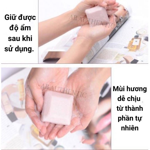 Xà phòng Amore giảm mụn lưng, mụn mông, nang lông 70g - AB Authentic