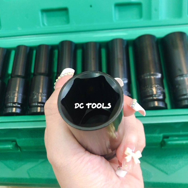 Bộ 10 Đầu Khẩu Dài 8cm Siêu Cứng