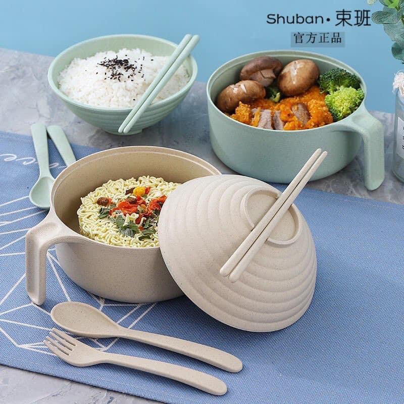 Bát up mì lúa mạch, bát up mì nguyên liệu bột lúa mạch