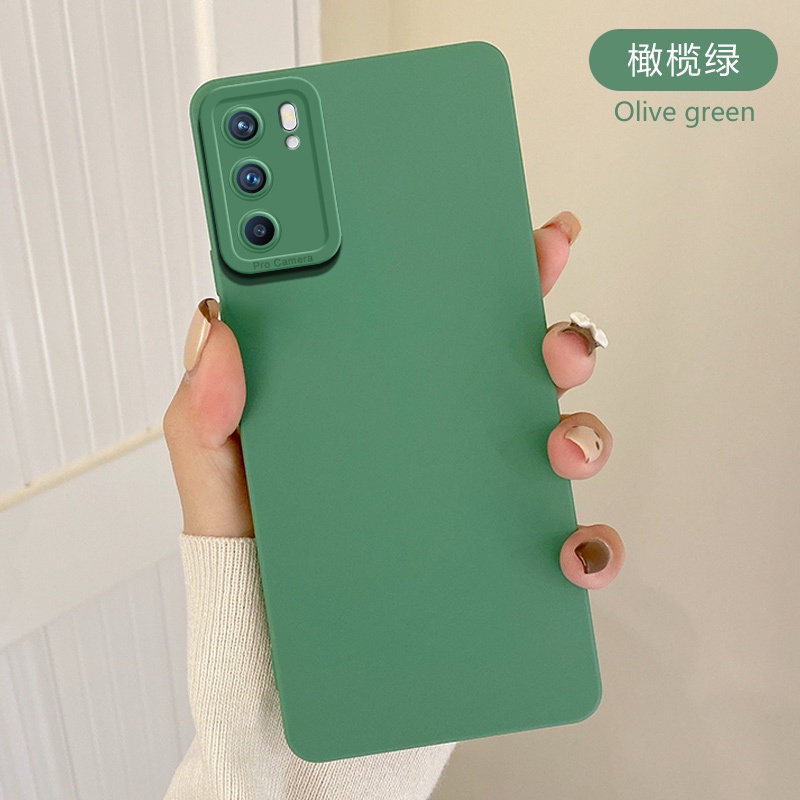 Ốp Điện Thoại Silicone Mềm Màu Kẹo Cho OPPO Reno 8T 8Z 7Z 7 6Z 6 5 Pro 5Z Reno8 T Reno6 Z Reno6 2021 4G 5G 2023