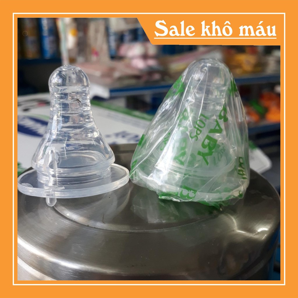 Núm Ty Baby Lops Cổ Nhỏ (Siêu Mềm, Siêu Rẻ) - MEVABE