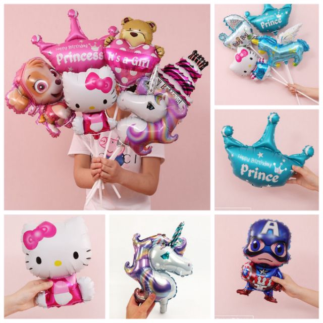 Bóng bơm hơi hình động vật trang trí tiệc