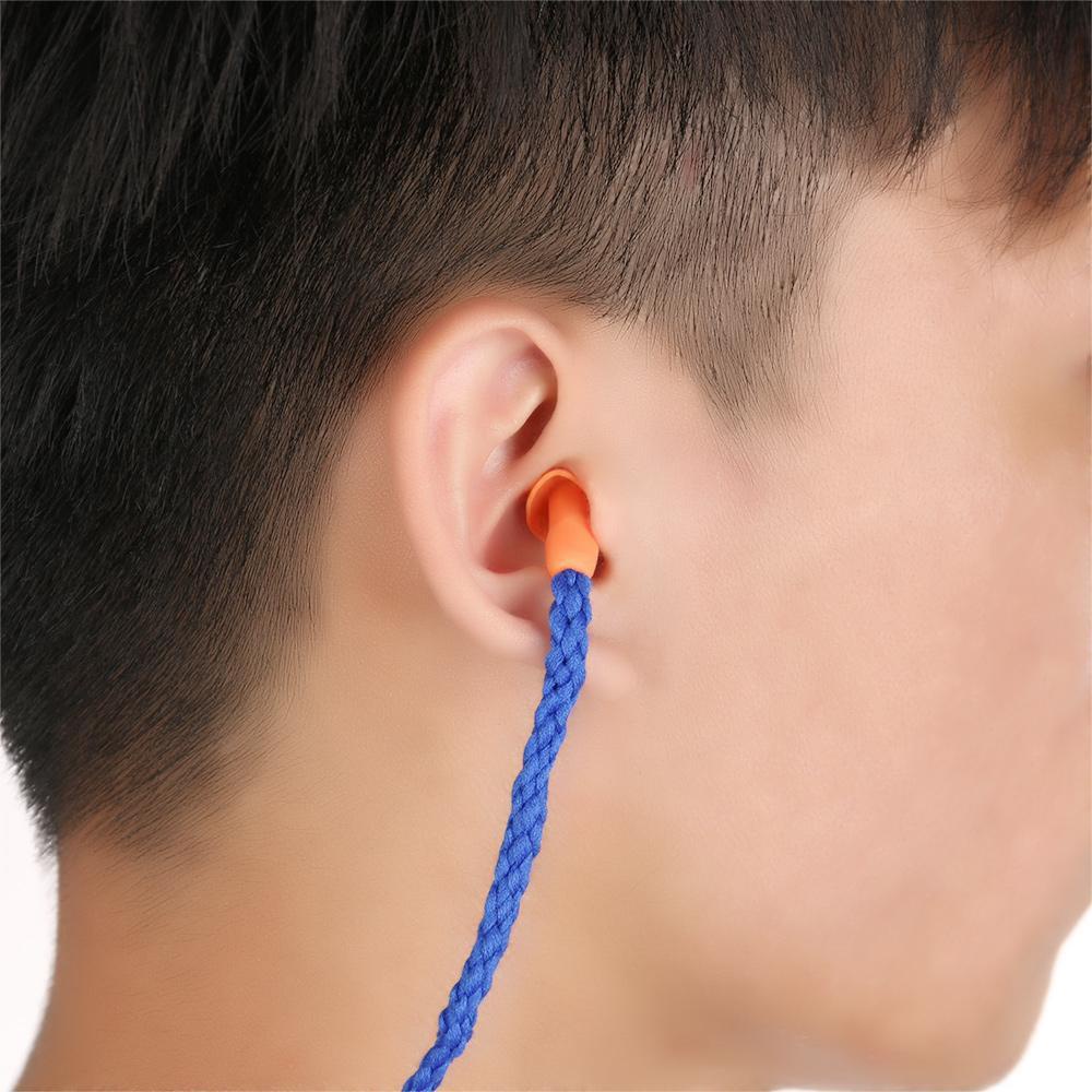 Set 10 Nút Bịt Tai Bằng Silicone Mềm Chống Ồn Hình Cây Thông Giáng Sinh