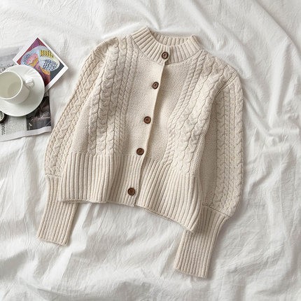 Áo Khoác Cardigan Dáng Ngắn Thời Trang Xuân Thu Cho Nữ | BigBuy360 - bigbuy360.vn