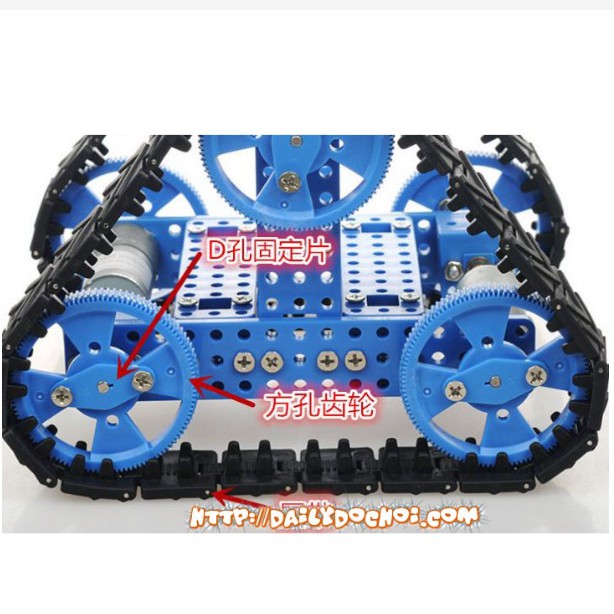 Hanoitoy Mẫu bánh răng 96 răng lỗ vuông M0.5 có mã BR96 được làm bằng nhựa cao cấp chất lượng cao giá rẻ.