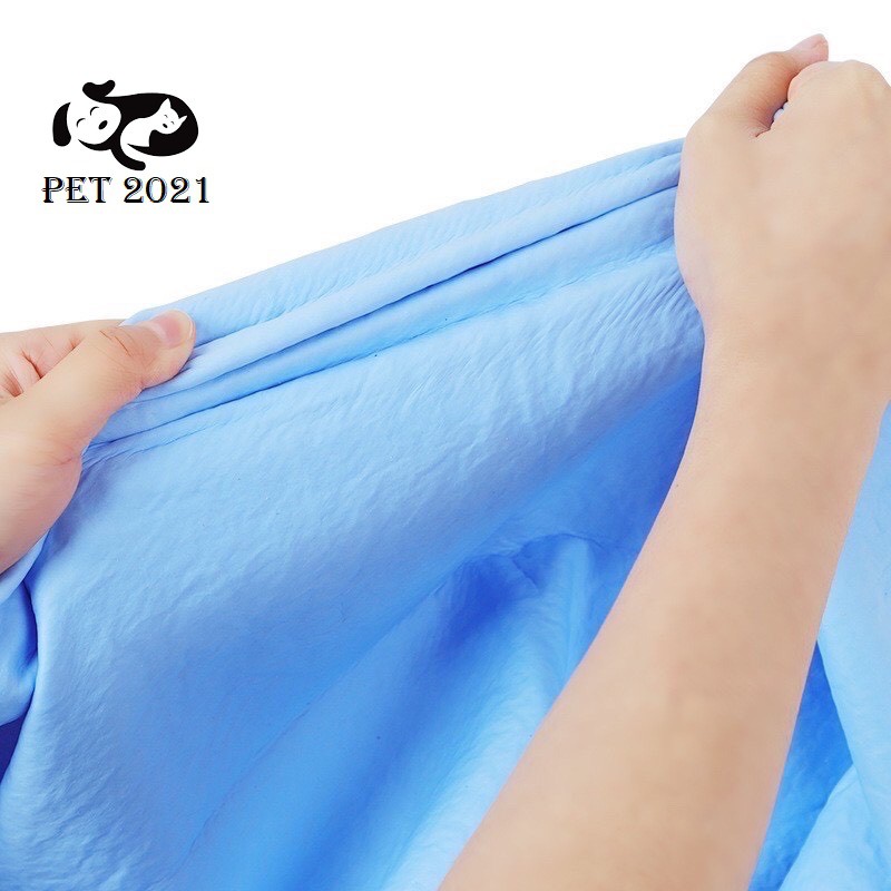 [Mã PET50K giảm Giảm 10% - Tối đa 50K đơn từ 250K] Khăn Tắm Dành Cho Chó Mèo Siêu Thấm Có Hộp Đi Kèm