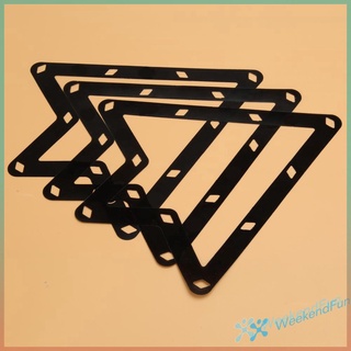 Set 6 khuôn xếp bóng bida hình tam giác 9/10 quả bóng độc đáo