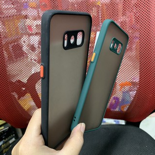 Ốp samsung S8plus, S9plus dẻo viền màu lưng nhám