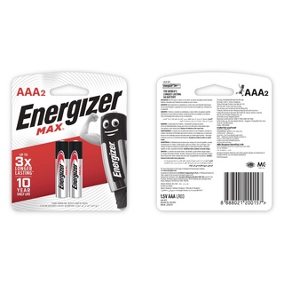 Pin Energizer Max AAA E92 BP2 Gom CI4