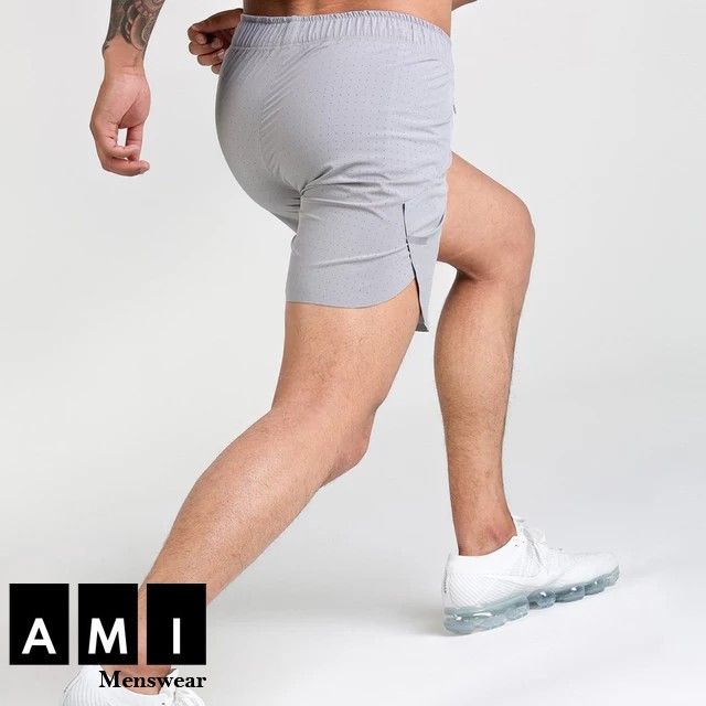 Quần Short Nam, Quần đùi thể thao nam dập lỗ Laze siêu thoáng mát  [Hàng xuất khẩu]LZ1 | BigBuy360 - bigbuy360.vn