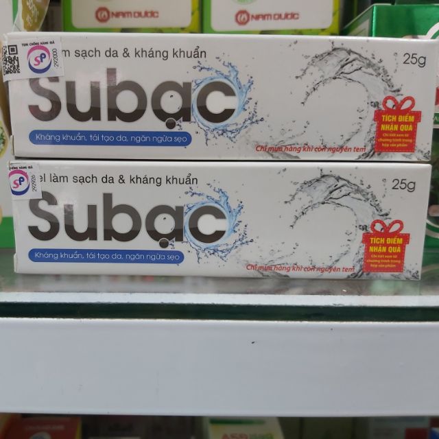 Sản phẩm chính hãng subac