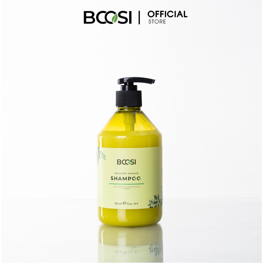 Dầu gội dưỡng sinh Bcosi phục hồi tóc hư tổn và bảo vệ da đầu Bcosi Recovery Damagae Shampoo 500/1000ml