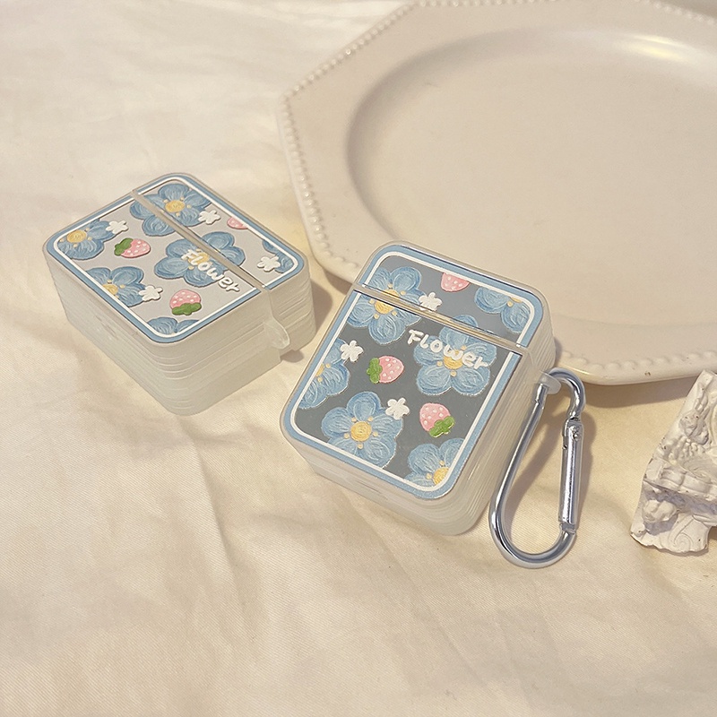 Ốp Bảo Vệ Hộp Đựng Tai Nghe Airpods Tráng Gương Xinh Xắn