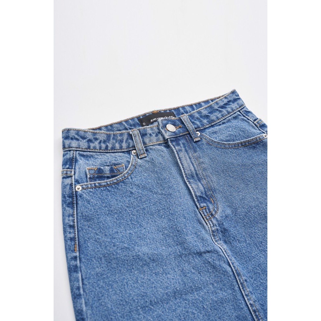 CHÂN VÁY JEAN XANH SIZE L- DOTTIE