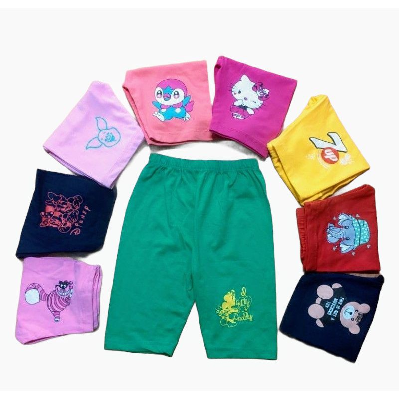 Quần Legging Lửng Bé Gái Cotton 4 Chiều Xuất 10-22kg