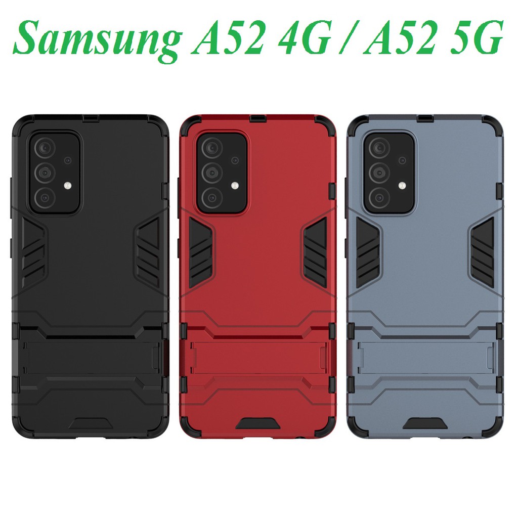 Samsung A52 4G / Samsung A52 5G / Samsung A52s 5G - Ốp lưng chống sốc Iron Man Siêu bền