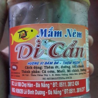 Mắm nêm Dì Cẩn 500g