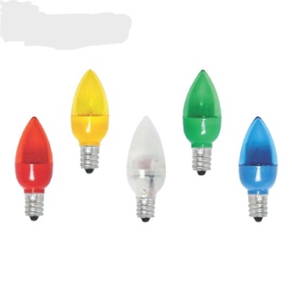 combo 10 bóng ớt led đui e12(đỏ , vàng , xanh lá , xanh dương, trắng)
