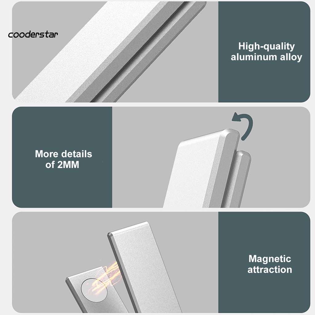 Giá Đỡ Điện Thoại Từ Tính Siêu Mỏng Để Bàn Tiện Dụng